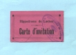 Hippodrome de Laeken - Carte d'invitation