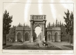 Porte Guillaume te Brussel rond 1825