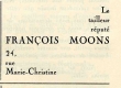 Moons Franois - Maria-Christinastraat 24