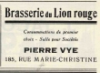 Brasserie du Lion Rouge - Maria-Christinastraat 185 